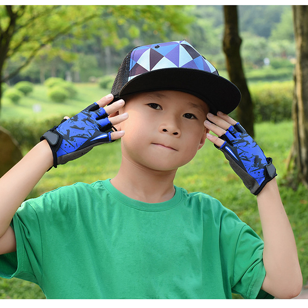 Fishing Gloves - Racing Gloves Half Finger Design Lightweight