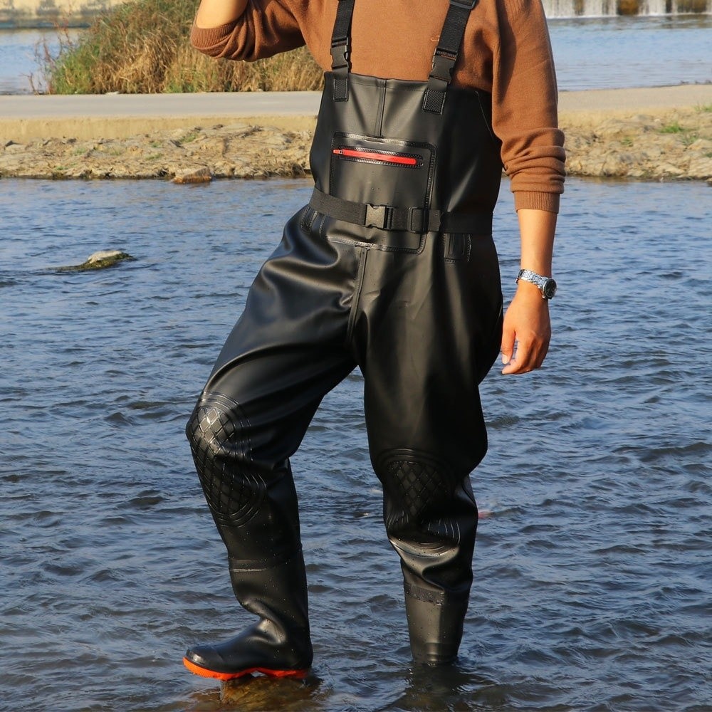 Convenient PVC Fishing Suit Do - Fishing Pants Waterproof ulasan dan harga